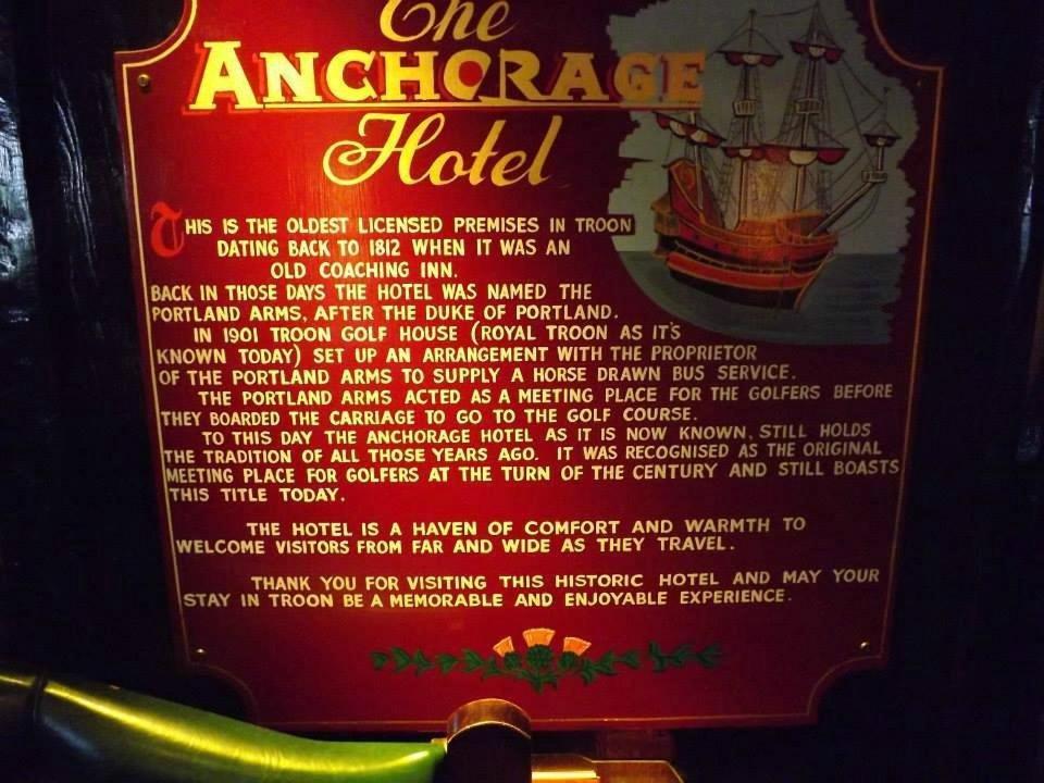 The Anchorage Hotel Troon Exteriör bild